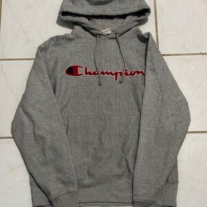 Champion Gray Hoodie for Men